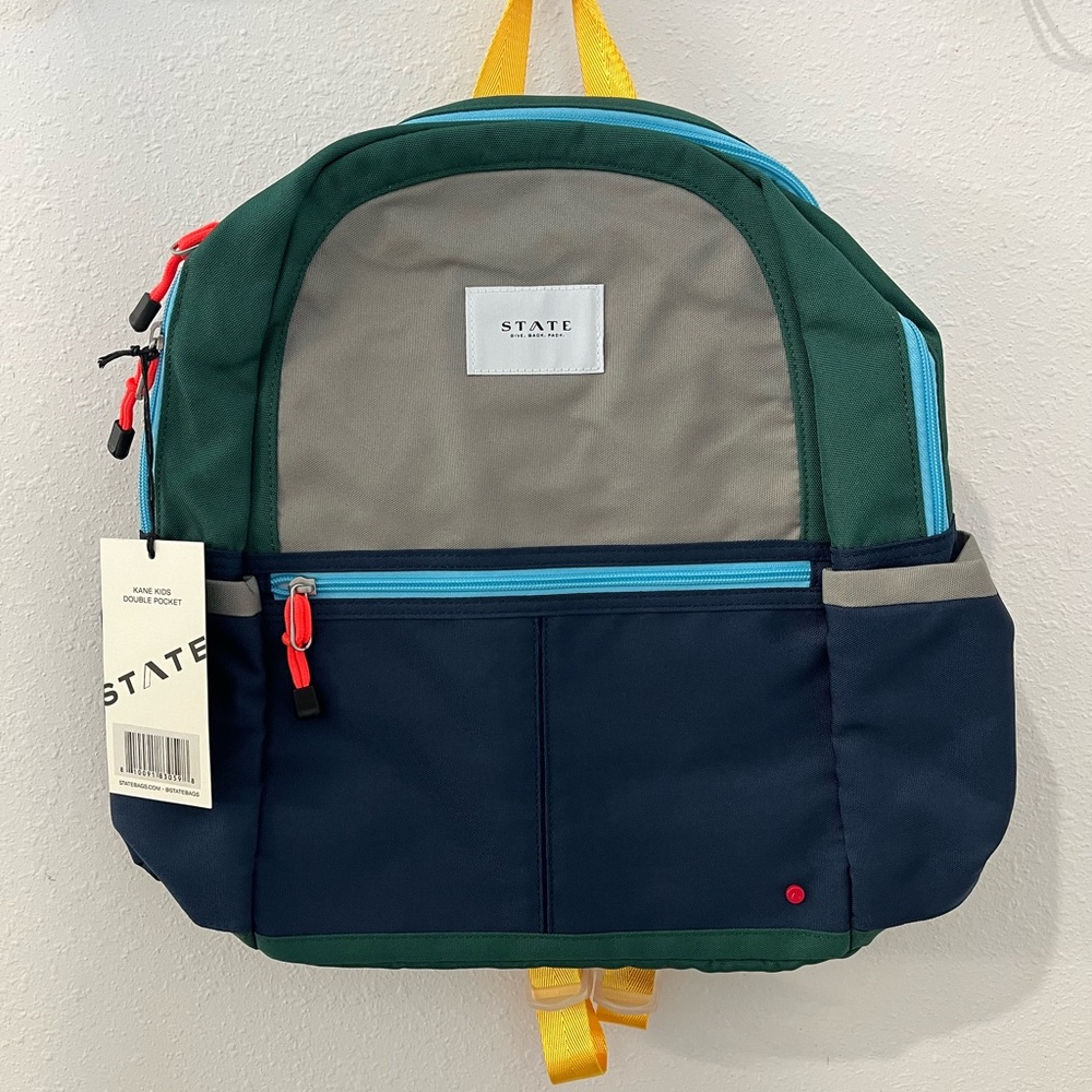 STATE Bags Kane Double Pocket Backpack